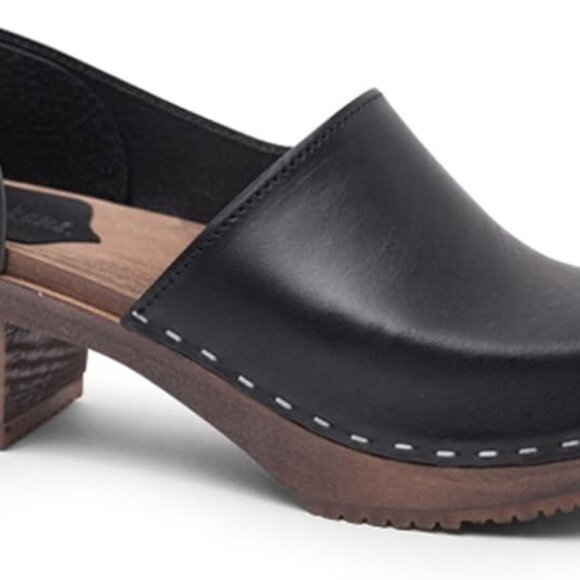 Brett Sandgrens Swedish Clogs (Black/Dark Base) - Picture 3 of 4